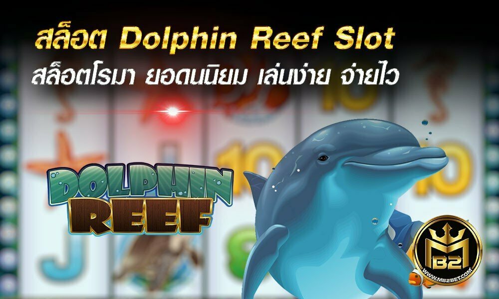 สล็อต Dolphin Reef Slot สล็อตโลมา ยอดนนิยม เล่นง่าย จ่ายไว