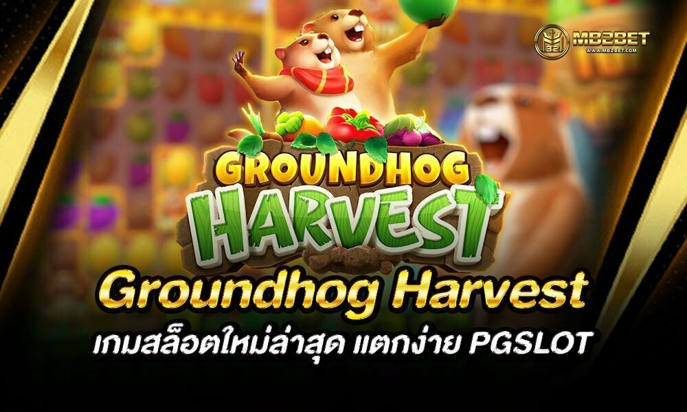 Groundhog Harvest Slot เกมสล็อตใหม่ล่าสุด แตกง่าย PGSLOT